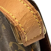 Thumbnail of Vintage Brown Fabric Louis Vuitton Musette Tango - Image 7