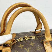 Thumbnail of Vintage Brown Fabric Louis Vuitton Keepall - Image 8