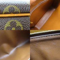 Thumbnail of Vintage Brown Fabric Louis Vuitton Shoulder Bags - Image 9