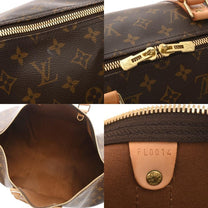 Thumbnail of Vintage Brown Fabric Louis Vuitton Keepall - Image 9