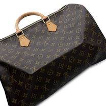 Thumbnail of Brown Fabric Louis Vuitton Handbag - Image 9
