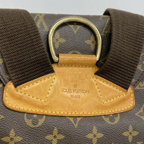 Thumbnail of Vintage Brown Fabric Louis Vuitton Montsouris - Image 9