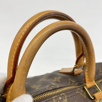 Thumbnail of Pre-Owned Brown Fabric Louis Vuitton Handbag - Image 9