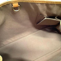 Thumbnail of Pre-Owned Brown Fabric Louis Vuitton Batignolles - Image 9