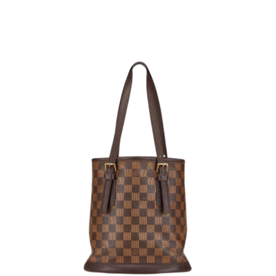 Brown Leather Louis Vuitton Marais