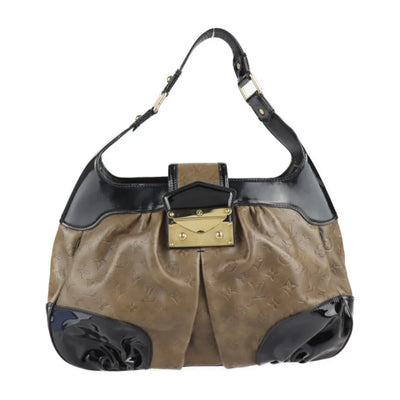 Pre-Owned Brown Leather Louis Vuitton Shoulder Bags