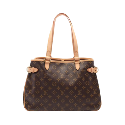 Pre-Owned Brown Leather Louis Vuitton Sarria Horizontal