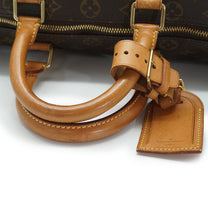 Thumbnail of Brown Leather Louis Vuitton Keepall - Image 9