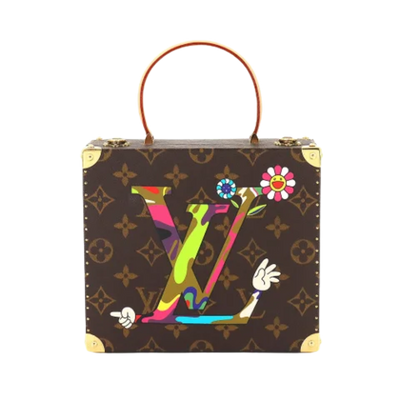 Pre-Owned Gold Canvas Louis Vuitton Shoulder Bags