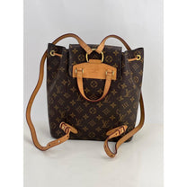 Thumbnail of Pre-Owned Gold Canvas Louis Vuitton Backpack - Image 2