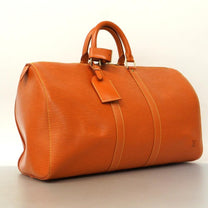 Thumbnail of Gold Fabric Louis Vuitton Keepall - Image 2