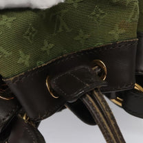 Thumbnail of Green Canvas Louis Vuitton Noelie - Image 7