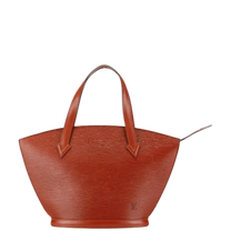 Thumbnail of Green Leather Louis Vuitton Handbag - Image 1