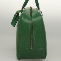Thumbnail of Vintage Green Leather Louis Vuitton Deauville - Image 3