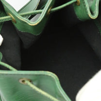 Thumbnail of Pre-Owned Green Leather Louis Vuitton Petit Noe - Image 5