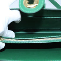 Thumbnail of Vintage Green Leather Louis Vuitton Shoulder Bags - Image 8
