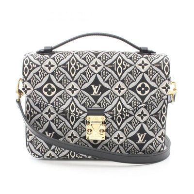 Grey Canvas Louis Vuitton Handbag