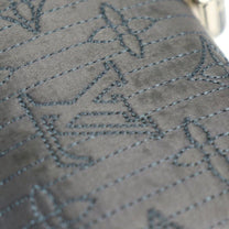 Thumbnail of Grey Fabric Louis Vuitton Clutch - Image 8