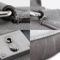 Thumbnail of Vintage Grey Leather Louis Vuitton Briefcase - Image 6