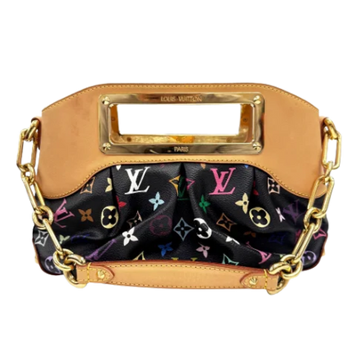Vintage Multicolor Fabric Louis Vuitton Handbag