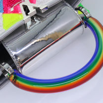 Thumbnail of Multicolor Leather Louis Vuitton Capucines - Image 4