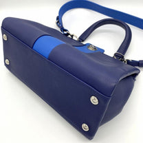 Thumbnail of Pre-Owned Navy Leather Louis Vuitton Handbag - Image 3