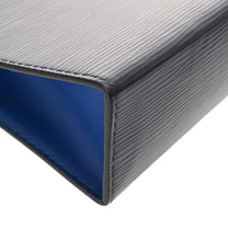 Thumbnail of Pre-Owned Navy Leather Louis Vuitton Clutch - Image 5