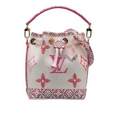 Pink Canvas Louis Vuitton Noe