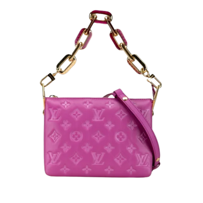 Pink Canvas Louis Vuitton Handbag