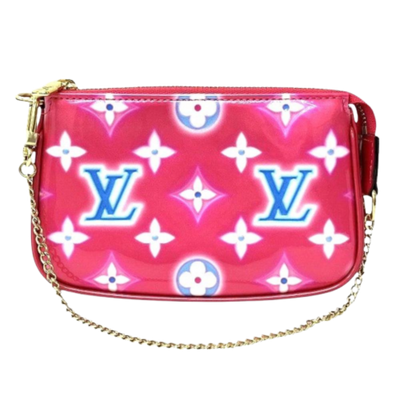Pre-Owned Pink Leather Louis Vuitton Handbag