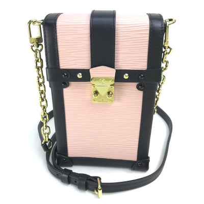 Vintage Pink Leather Louis Vuitton Shoulder Bags
