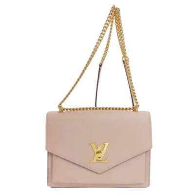 Pink Leather Louis Vuitton Shoulder Bags