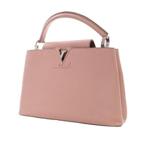 Thumbnail of Pre-Owned Pink Leather Louis Vuitton Capucines - Image 2