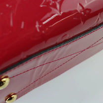 Thumbnail of Vintage Pink Leather Louis Vuitton Handbag - Image 7