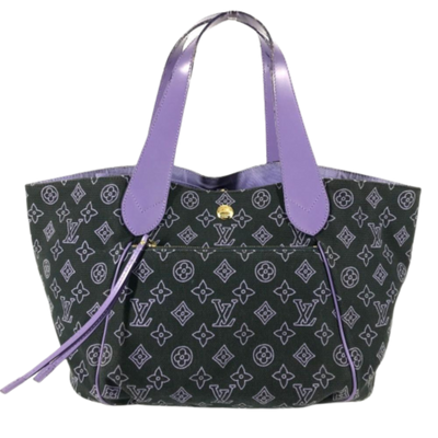 Purple Canvas Louis Vuitton Shoulder Bags