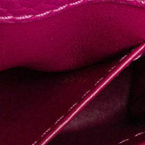 Thumbnail of Purple Leather Louis Vuitton Capucines - Image 10