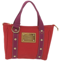 Thumbnail of Red Canvas Louis Vuitton Cabas - Image 10