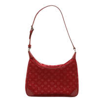 Thumbnail of Pre-Owned Red Canvas Louis Vuitton Handbag - Image 1