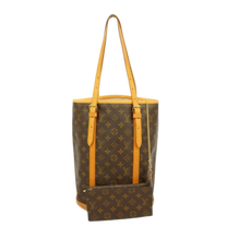 Thumbnail of Red Canvas Louis Vuitton Tote - Image 1