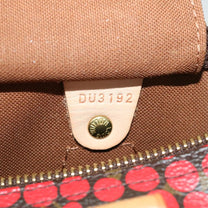 Thumbnail of Vintage Red Canvas Louis Vuitton Speedy - Image 5