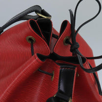 Thumbnail of Vintage Red Canvas Louis Vuitton Petit Noe - Image 5
