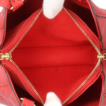 Thumbnail of Vintage Red Canvas Louis Vuitton Handbag - Image 6