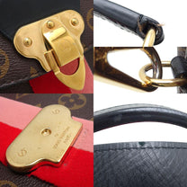Thumbnail of Vintage Red Canvas Louis Vuitton Crossbody Bag - Image 6