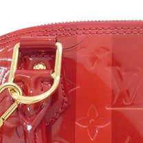 Thumbnail of Red Fabric Louis Vuitton Handbag - Image 7