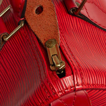 Thumbnail of Red Leather Louis Vuitton Speedy - Image 10