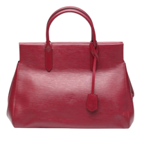 Thumbnail of Pre-Owned Red Leather Louis Vuitton Handbag - Image 1