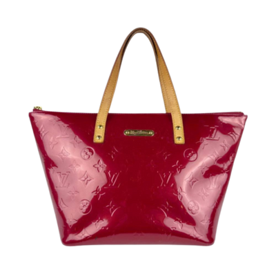 Red Leather Louis Vuitton Bellevue