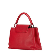 Thumbnail of Red Leather Louis Vuitton Capucines - Image 2