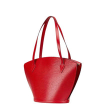 Thumbnail of Red Leather Louis Vuitton Saint Jacques - Image 2