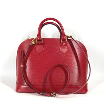 Thumbnail of Pre-Owned Red Leather Louis Vuitton Handbag - Image 2